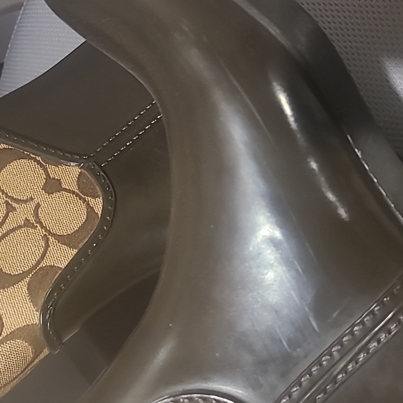 COACH RAIN BOOTS - Picture 8 of 8